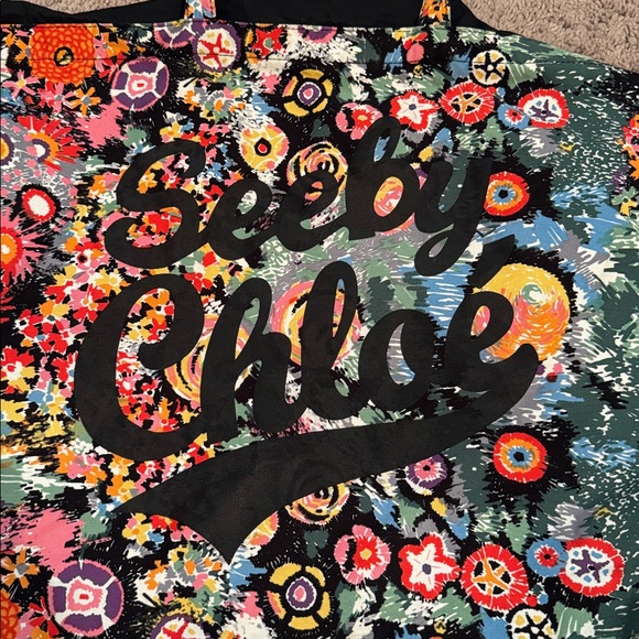 See By Chloe Vibrant Floral Tote - Multicolor - Picture 5 of 5